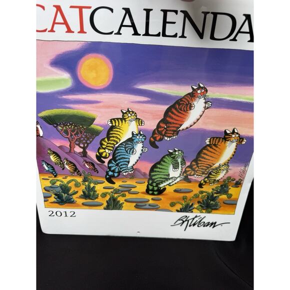 Vintage B. Kliban Cat Calendar Cat Cartoon Framable Art Brand New!  - Picture 3 of 7